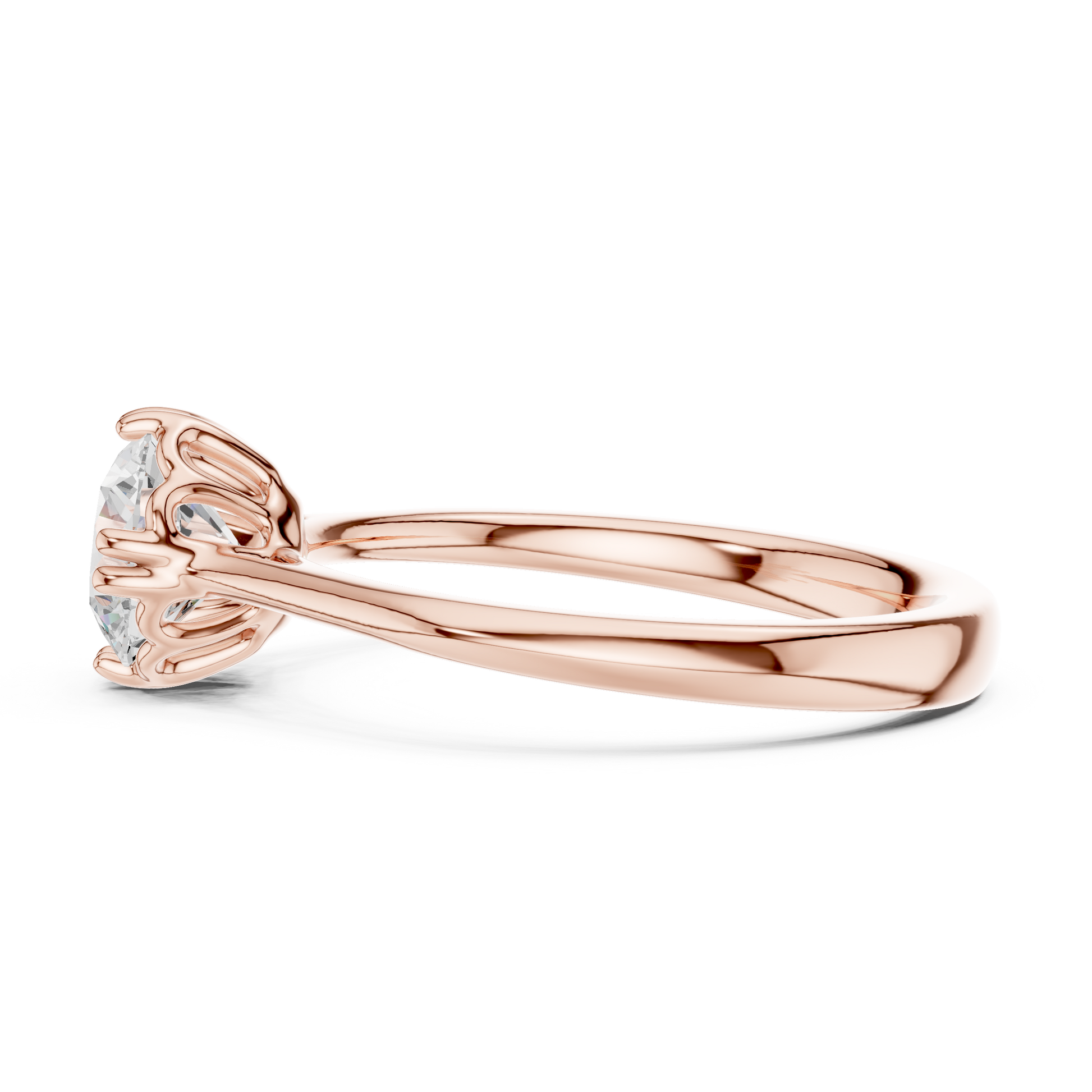Round Halo Lab Grown Diamond Ring