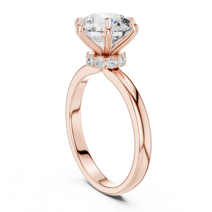 Mixed Shape Lab Grown Diamond Halo Ring