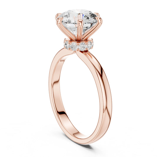 Mixed Shape Lab Grown Diamond Halo Ring