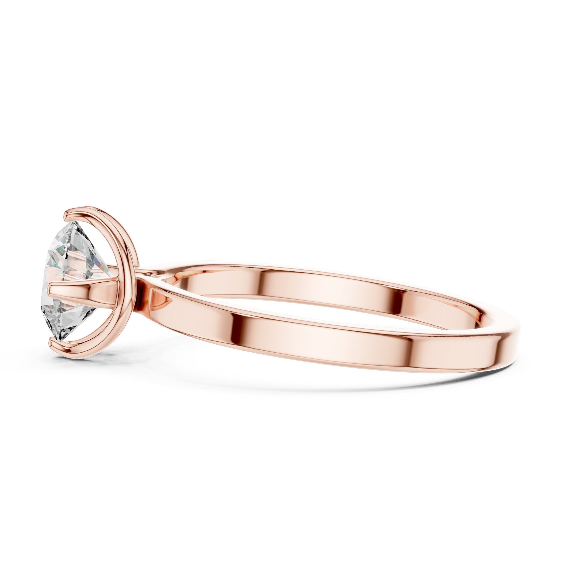 Oval Halo Lab Grown Diamond Ring