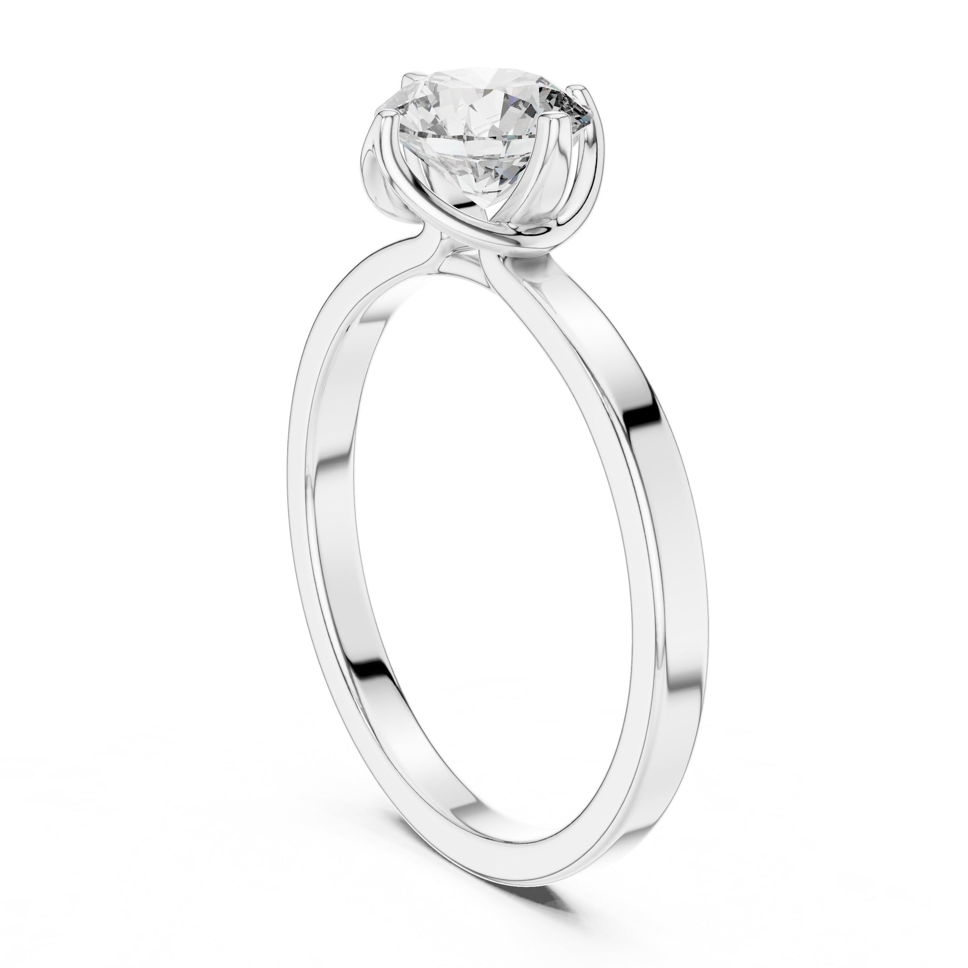 Oval Halo Lab Grown Diamond Ring