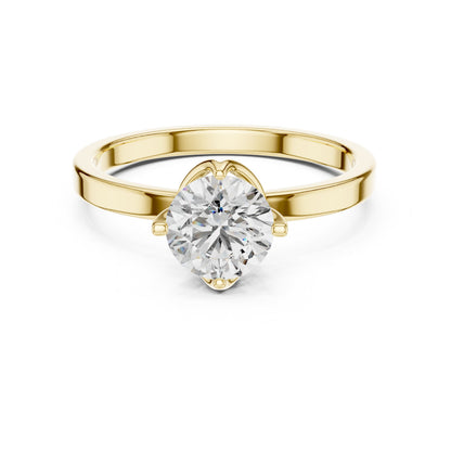 Oval Halo Lab Grown Diamond Ring