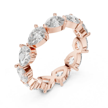 Mixed Shape Lab Grown Diamond Eternity Ring