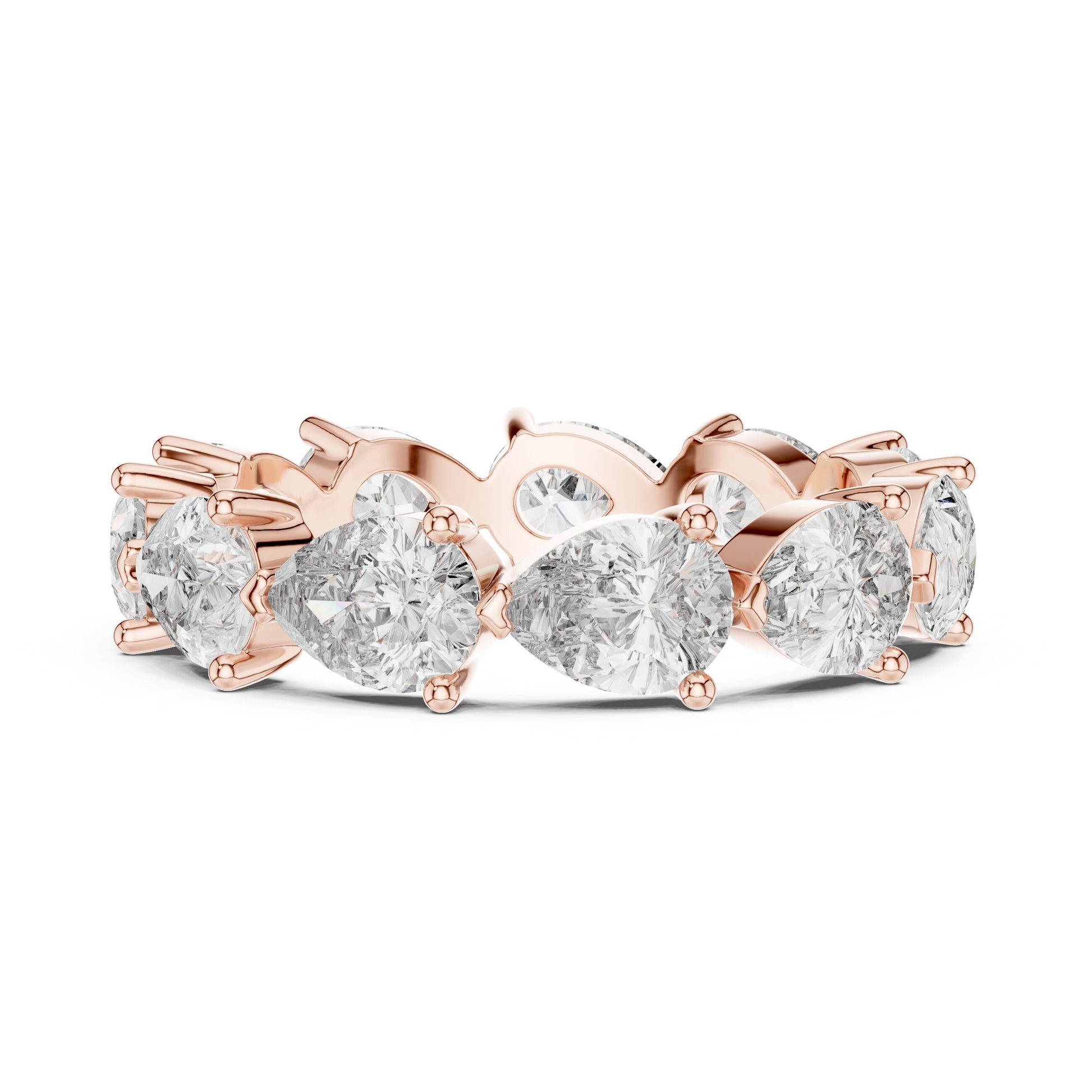 Mixed Shape Lab Grown Diamond Eternity Ring