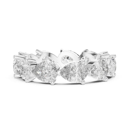 Mixed Shape Lab Grown Diamond Eternity Ring