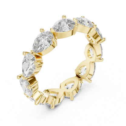 Mixed Shape Lab Grown Diamond Eternity Ring