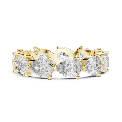 Mixed Shape Lab Grown Diamond Eternity Ring