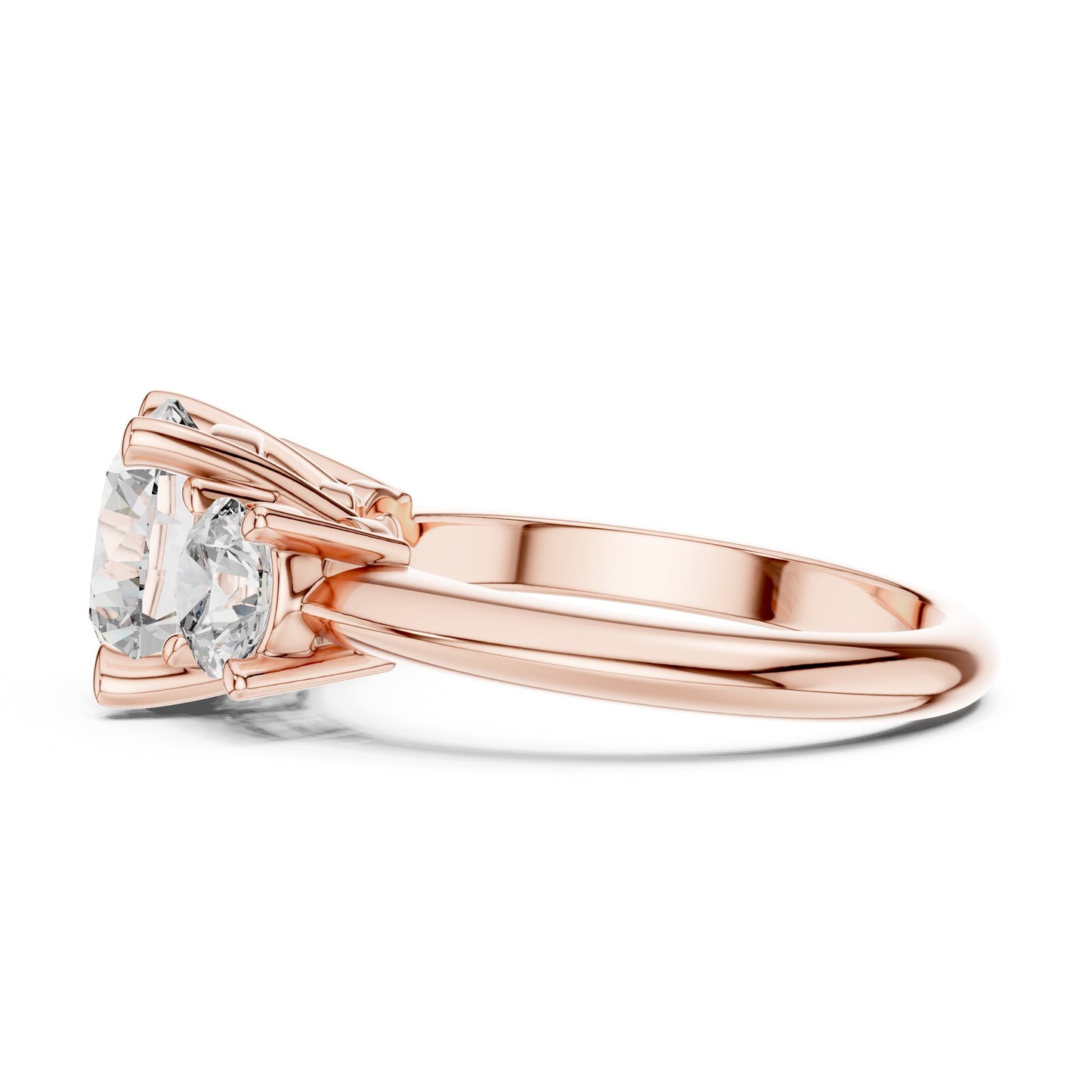 Round Halo Lab Grown Diamond Ring
