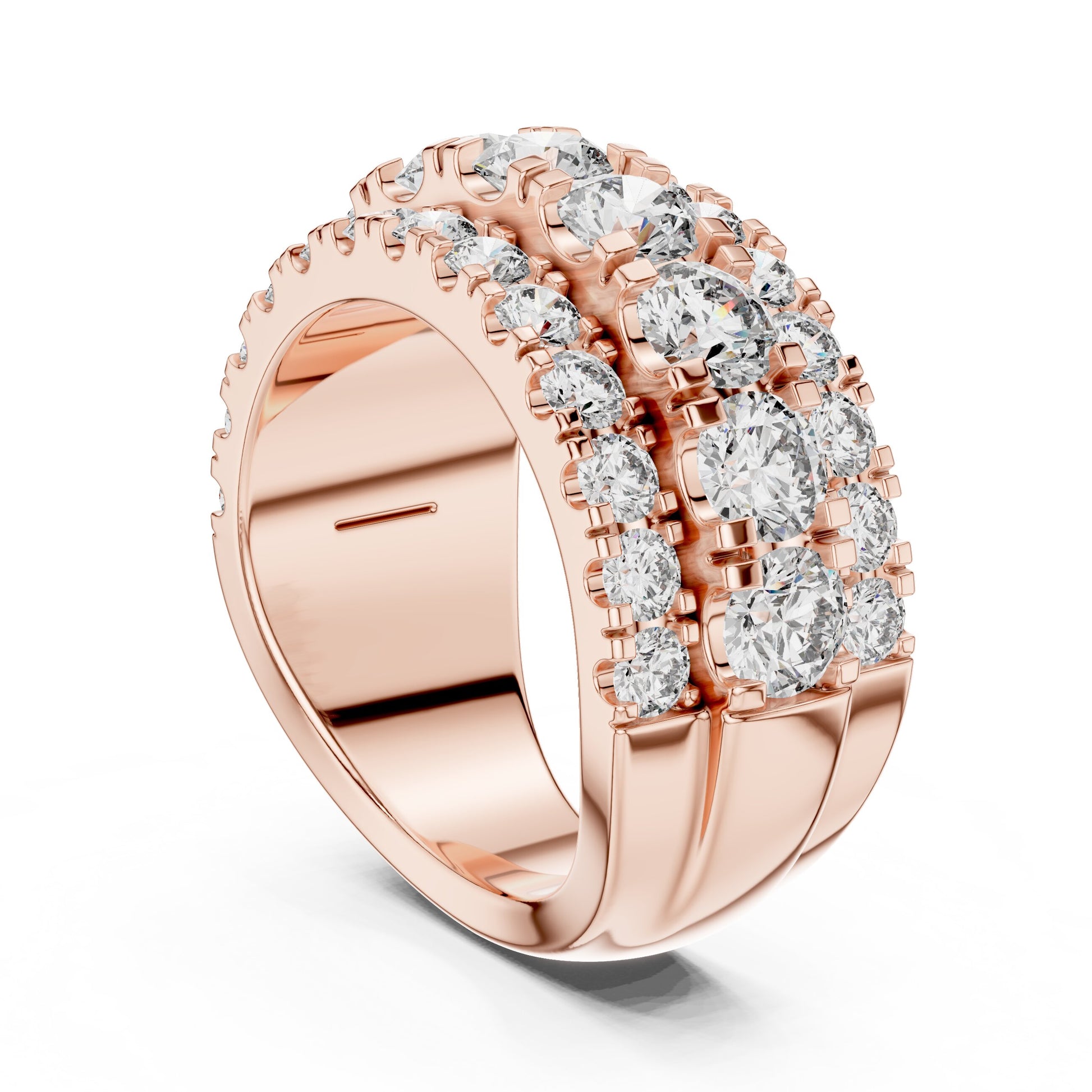 Round Halo Lab Grown Diamond Ring
