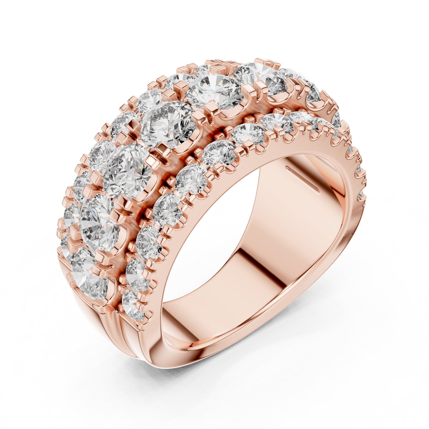 Round Halo Lab Grown Diamond Ring