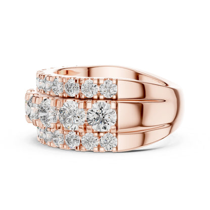 Round Halo Lab Grown Diamond Ring