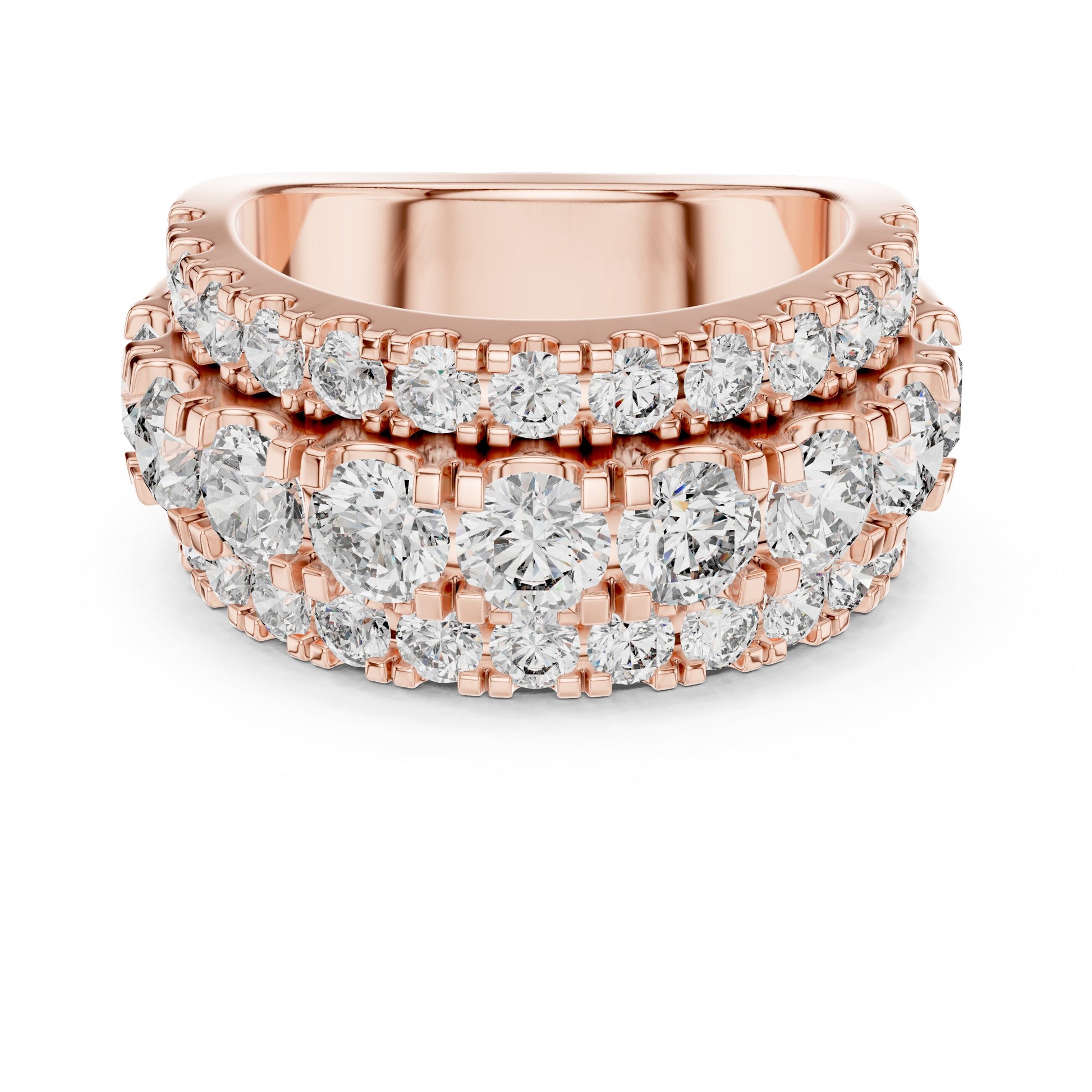 Round Halo Lab Grown Diamond Ring
