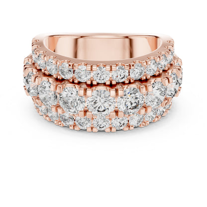 Round Halo Lab Grown Diamond Ring