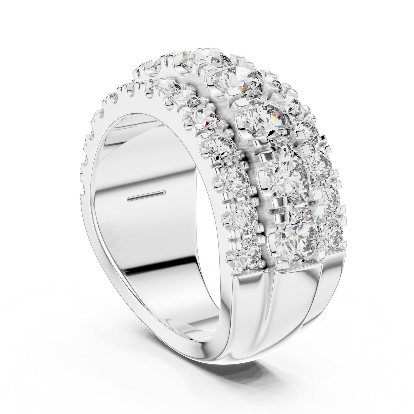 Round Halo Lab Grown Diamond Ring