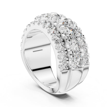 Round Halo Lab Grown Diamond Ring