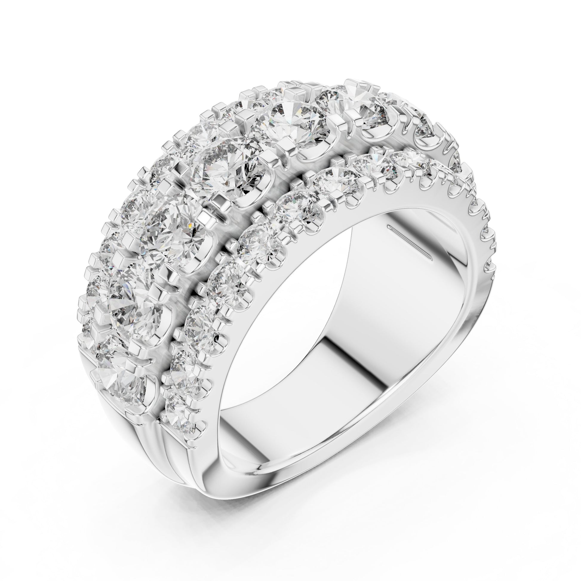 Round Halo Lab Grown Diamond Ring