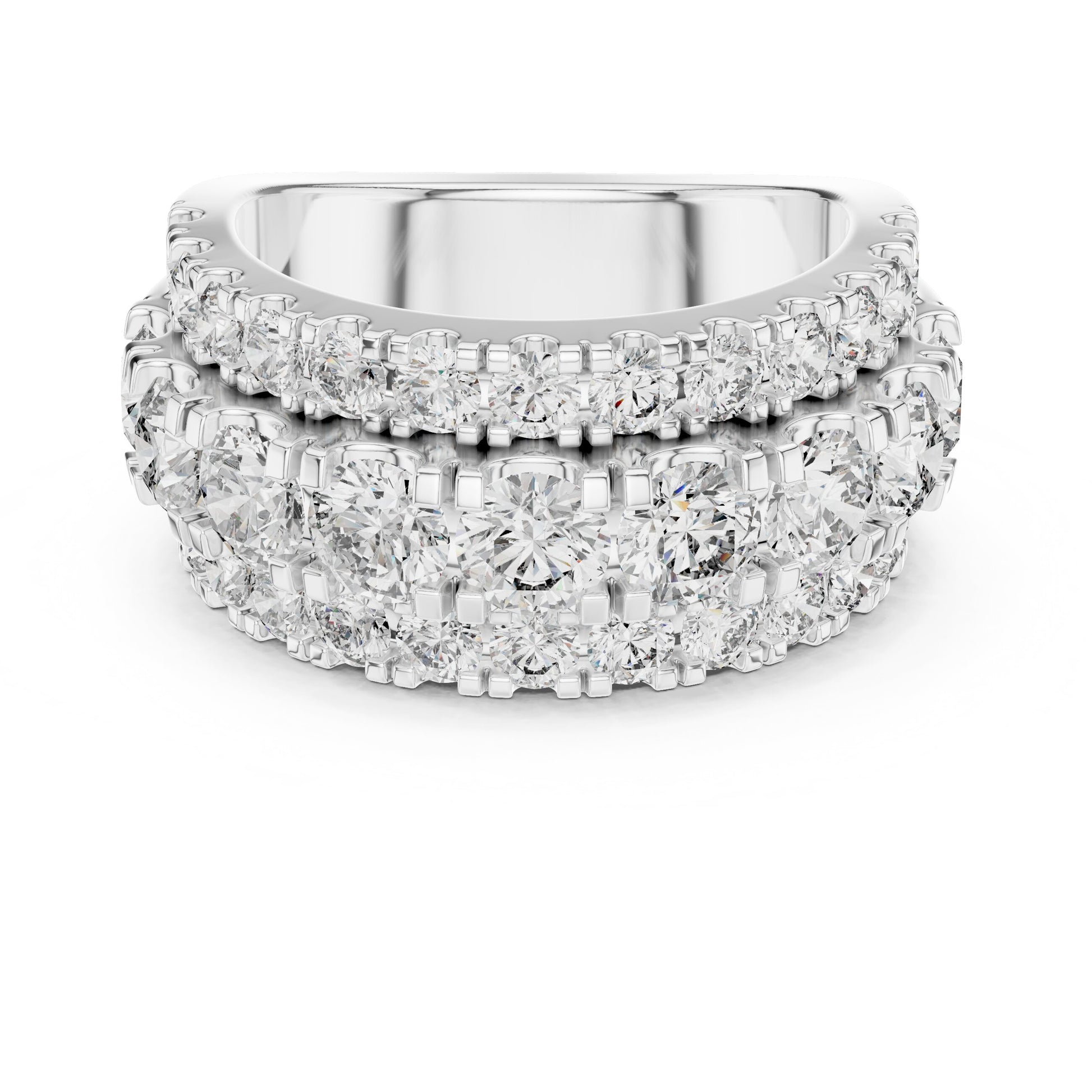 Round Halo Lab Grown Diamond Ring