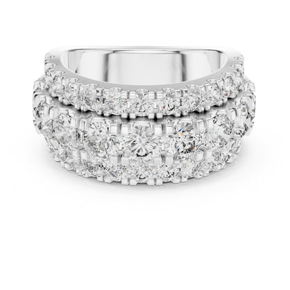 Round Halo Lab Grown Diamond Ring