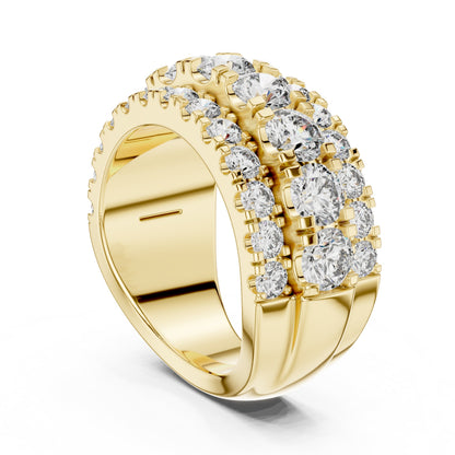 Round Halo Lab Grown Diamond Ring
