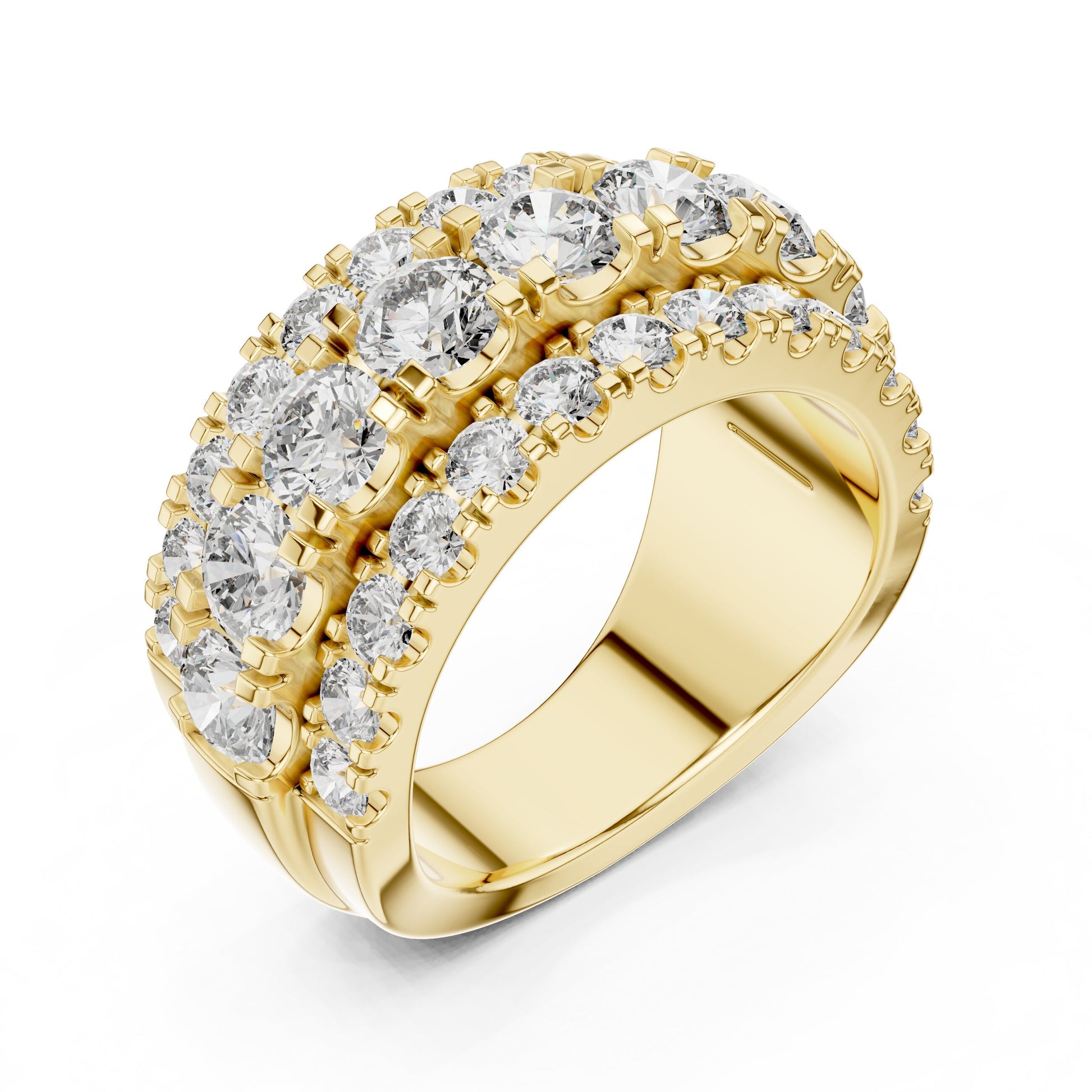 Round Halo Lab Grown Diamond Ring