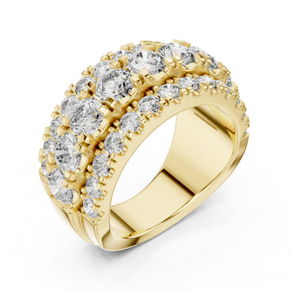 Round Halo Lab Grown Diamond Ring
