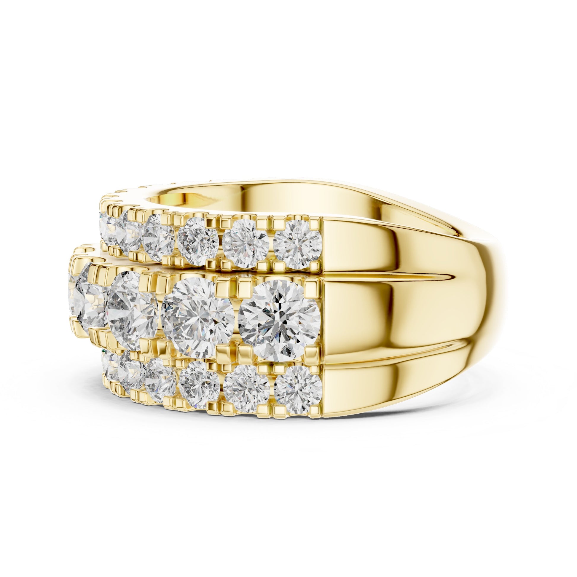 Round Halo Lab Grown Diamond Ring