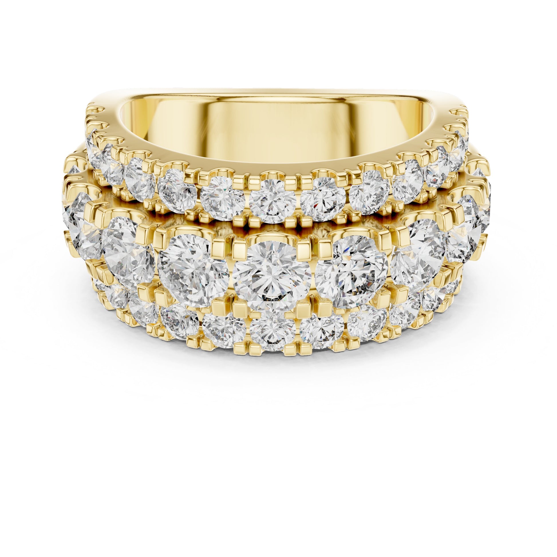 Round Halo Lab Grown Diamond Ring