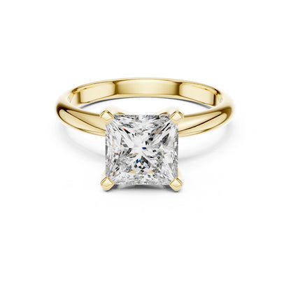 Cushion Solitaire Lab Grown Diamond Ring