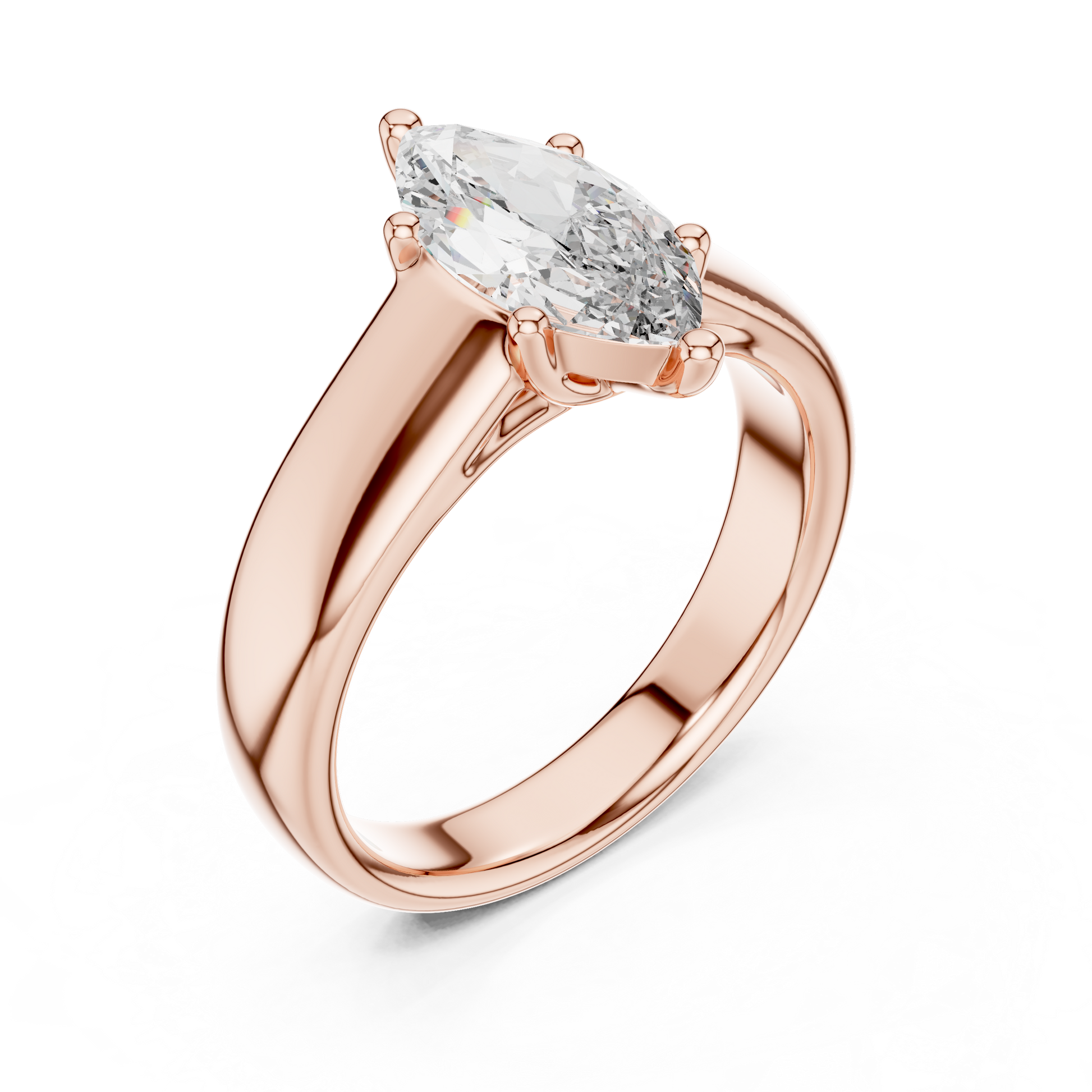 Oval Solitaire Lab Grown Diamond Ring