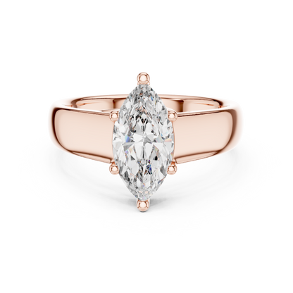 Oval Solitaire Lab Grown Diamond Ring