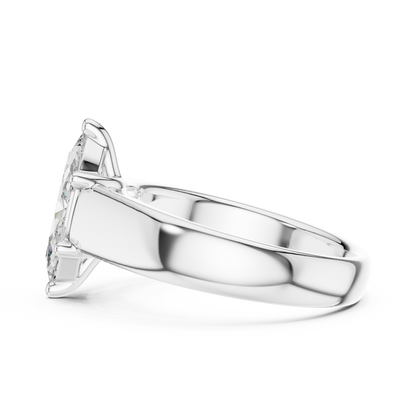 Oval Solitaire Lab Grown Diamond Ring