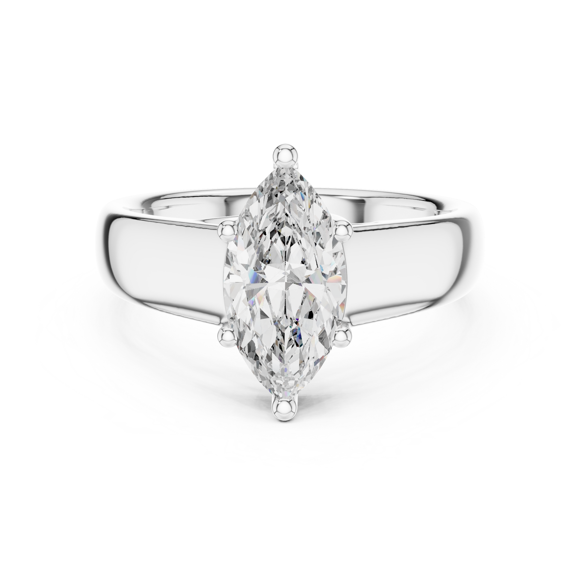 Oval Solitaire Lab Grown Diamond Ring