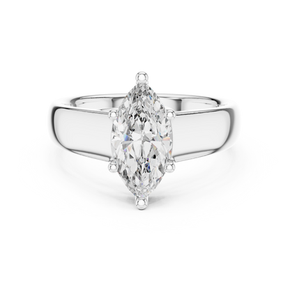 Oval Solitaire Lab Grown Diamond Ring