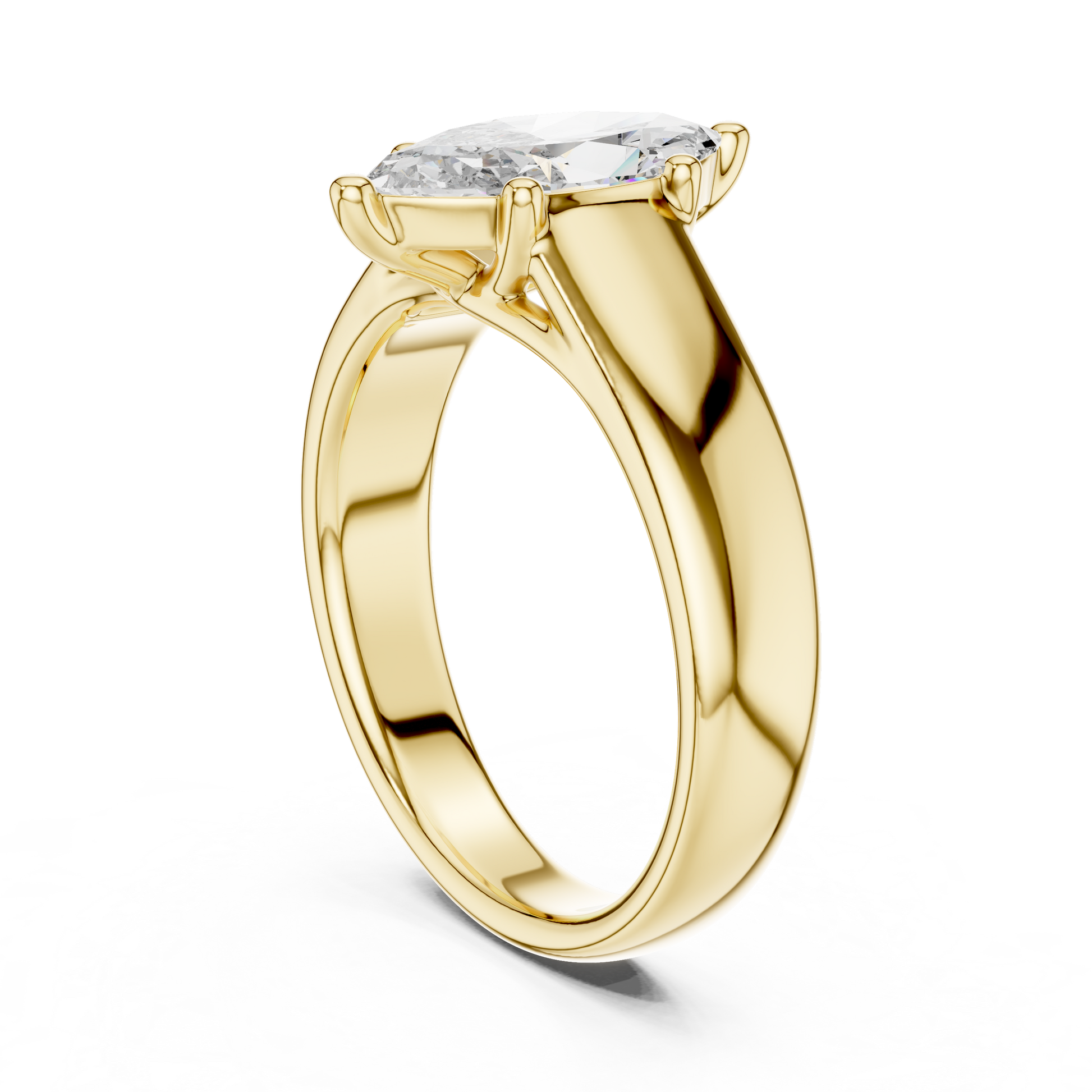 Oval Solitaire Lab Grown Diamond Ring