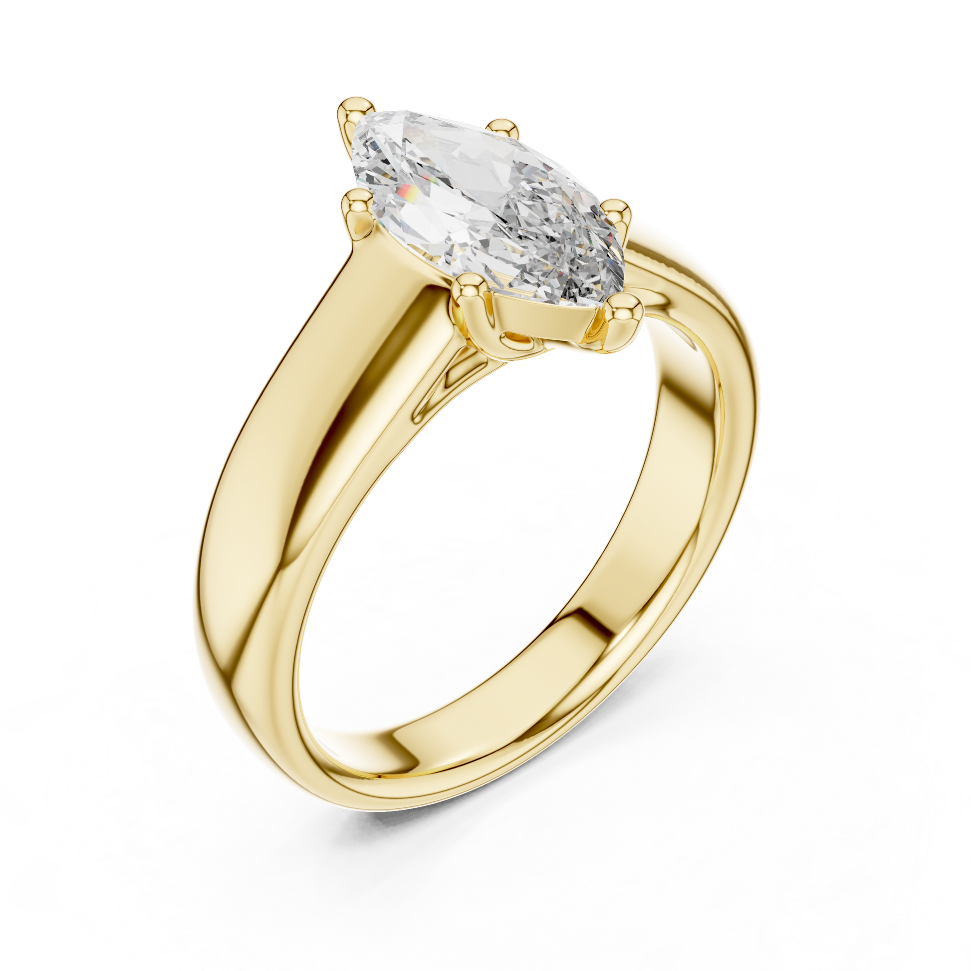 Oval Solitaire Lab Grown Diamond Ring