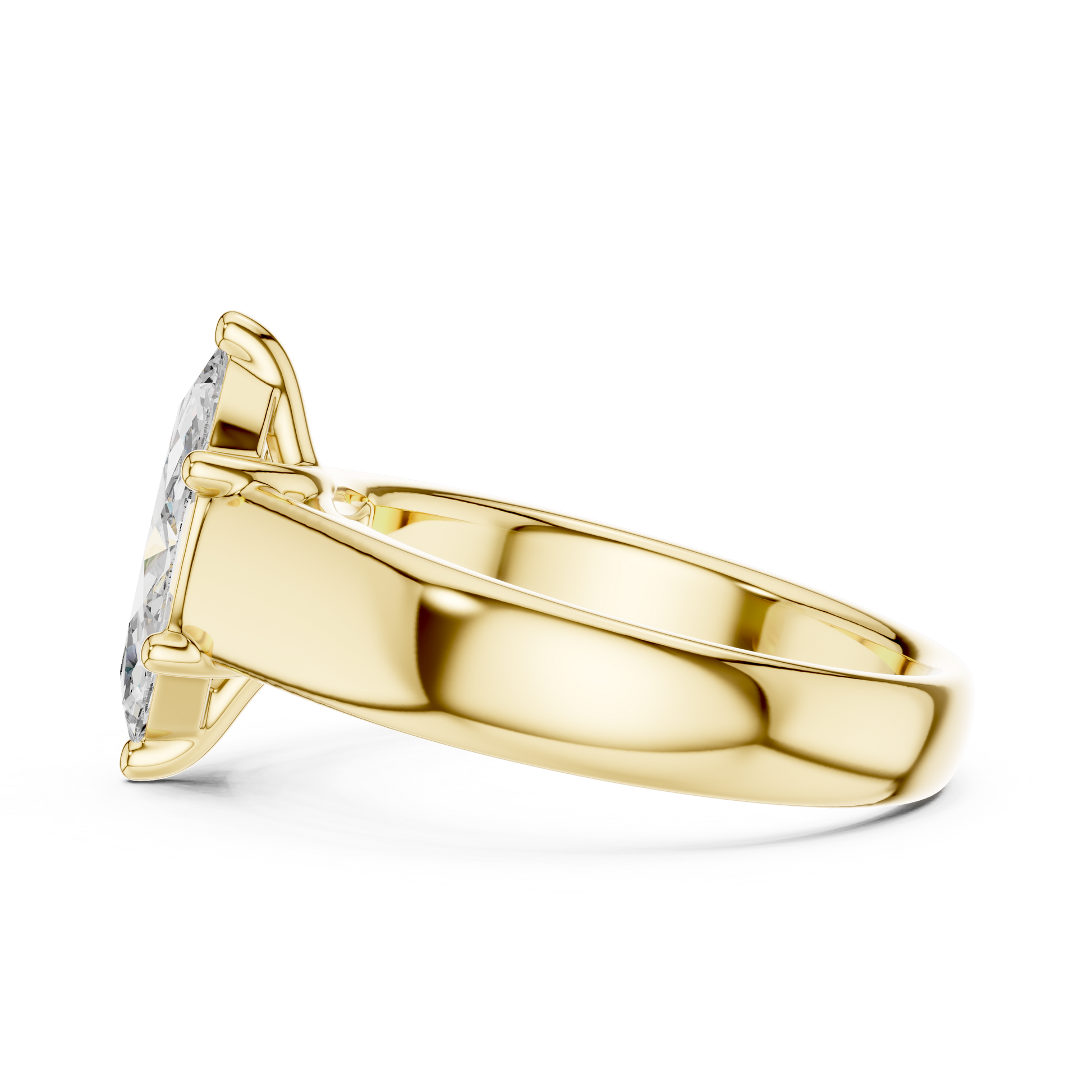 Oval Solitaire Lab Grown Diamond Ring