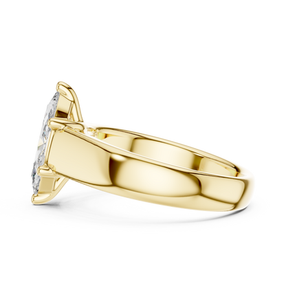 Oval Solitaire Lab Grown Diamond Ring