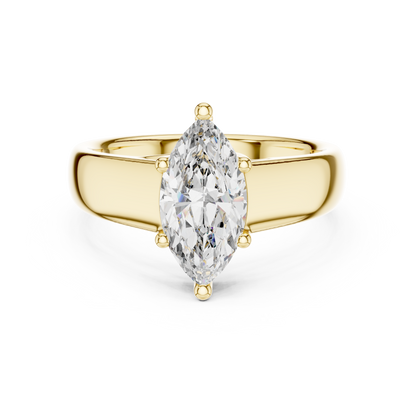 Oval Solitaire Lab Grown Diamond Ring