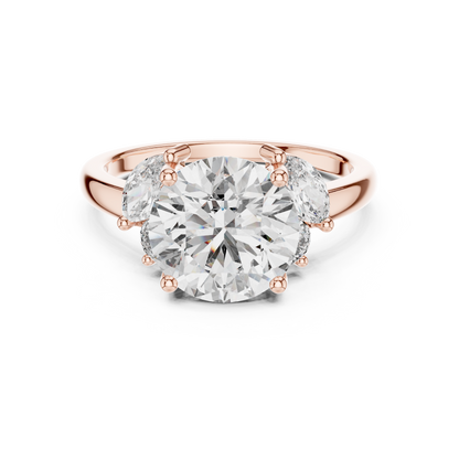Mixed Shape Lab Grown Diamond Three Stone Ring