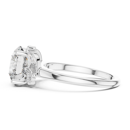 Mixed Shape Lab Grown Diamond Three Stone Ring