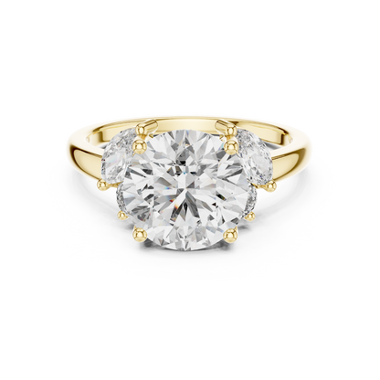 Mixed Shape Lab Grown Diamond Three Stone Ring