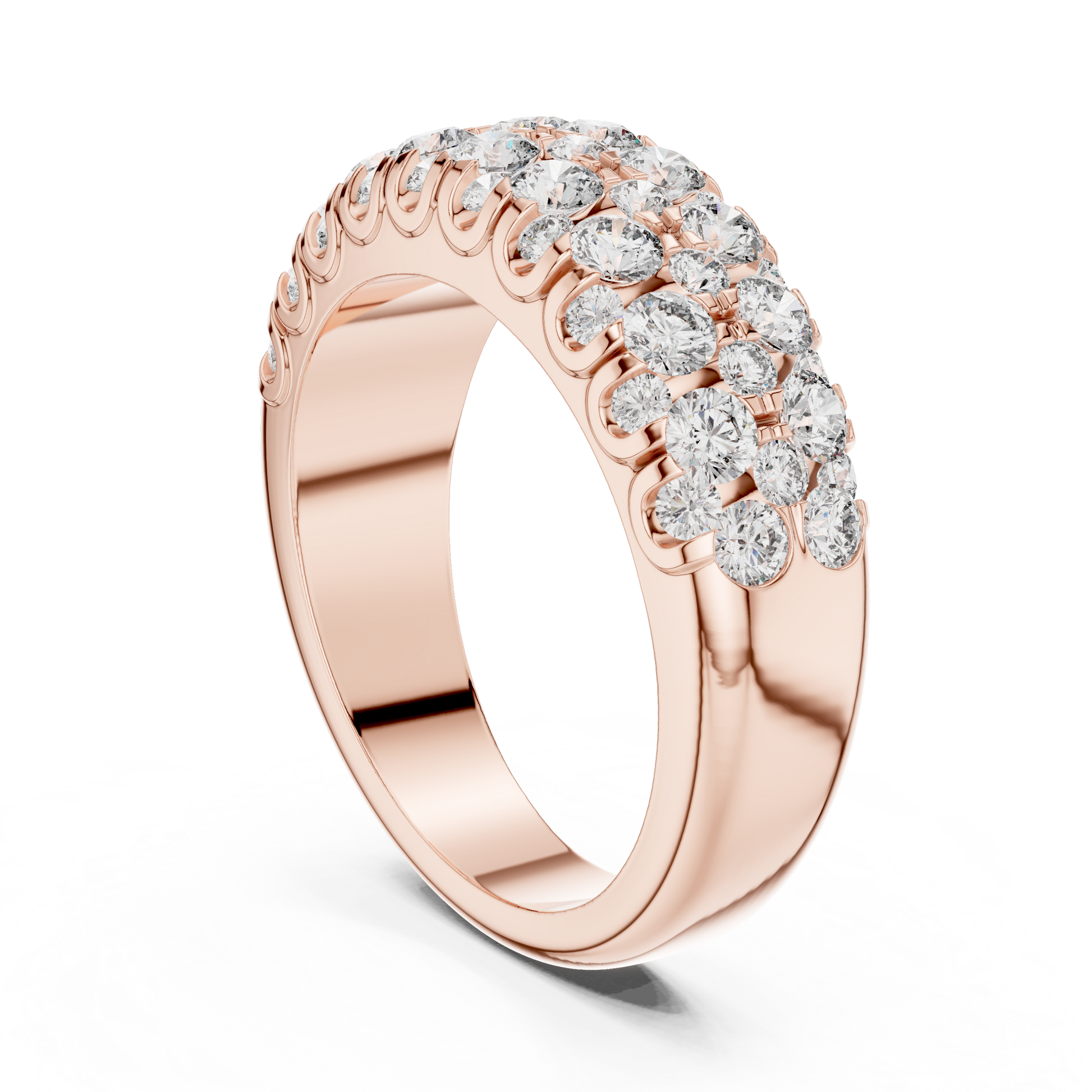 Round Halo Lab Grown Diamond Ring