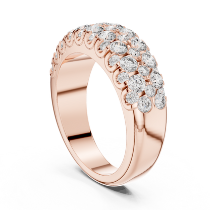 Round Halo Lab Grown Diamond Ring