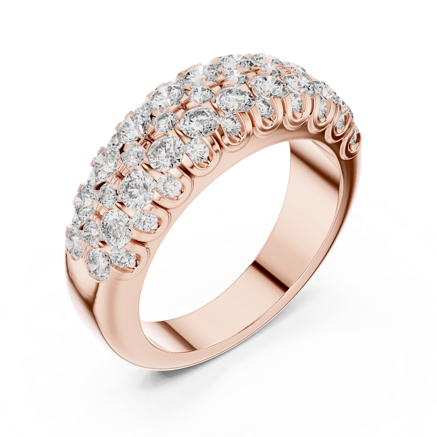 Round Halo Lab Grown Diamond Ring