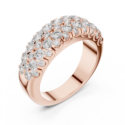 Round Halo Lab Grown Diamond Ring