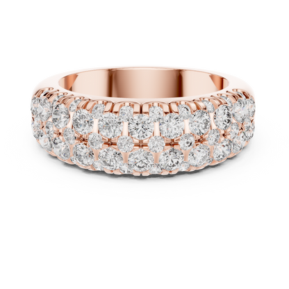 Round Halo Lab Grown Diamond Ring