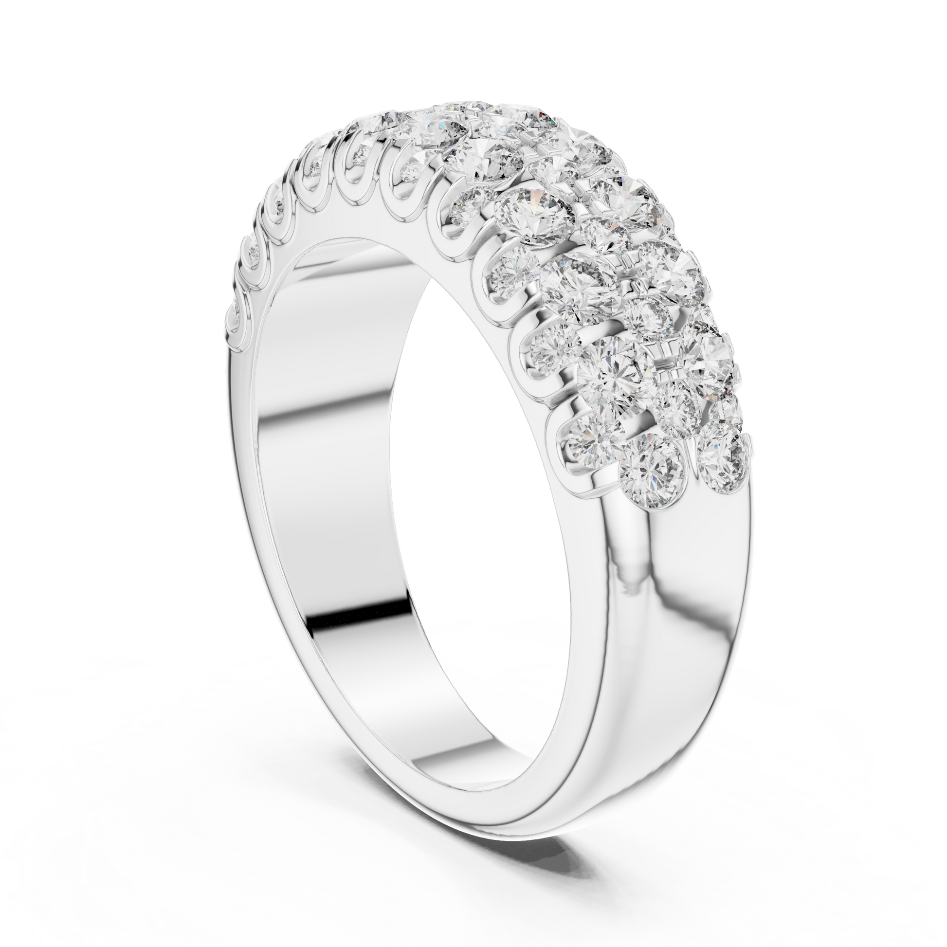 Round Halo Lab Grown Diamond Ring