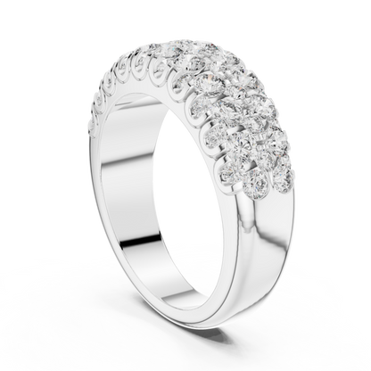 Round Halo Lab Grown Diamond Ring