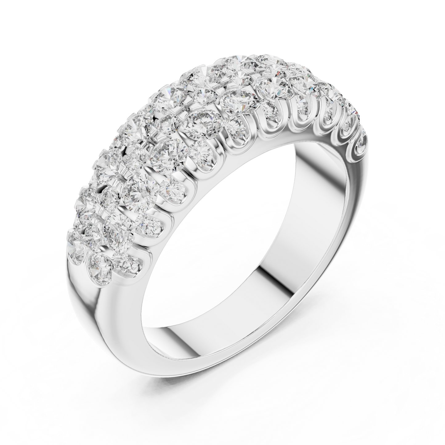 Round Halo Lab Grown Diamond Ring