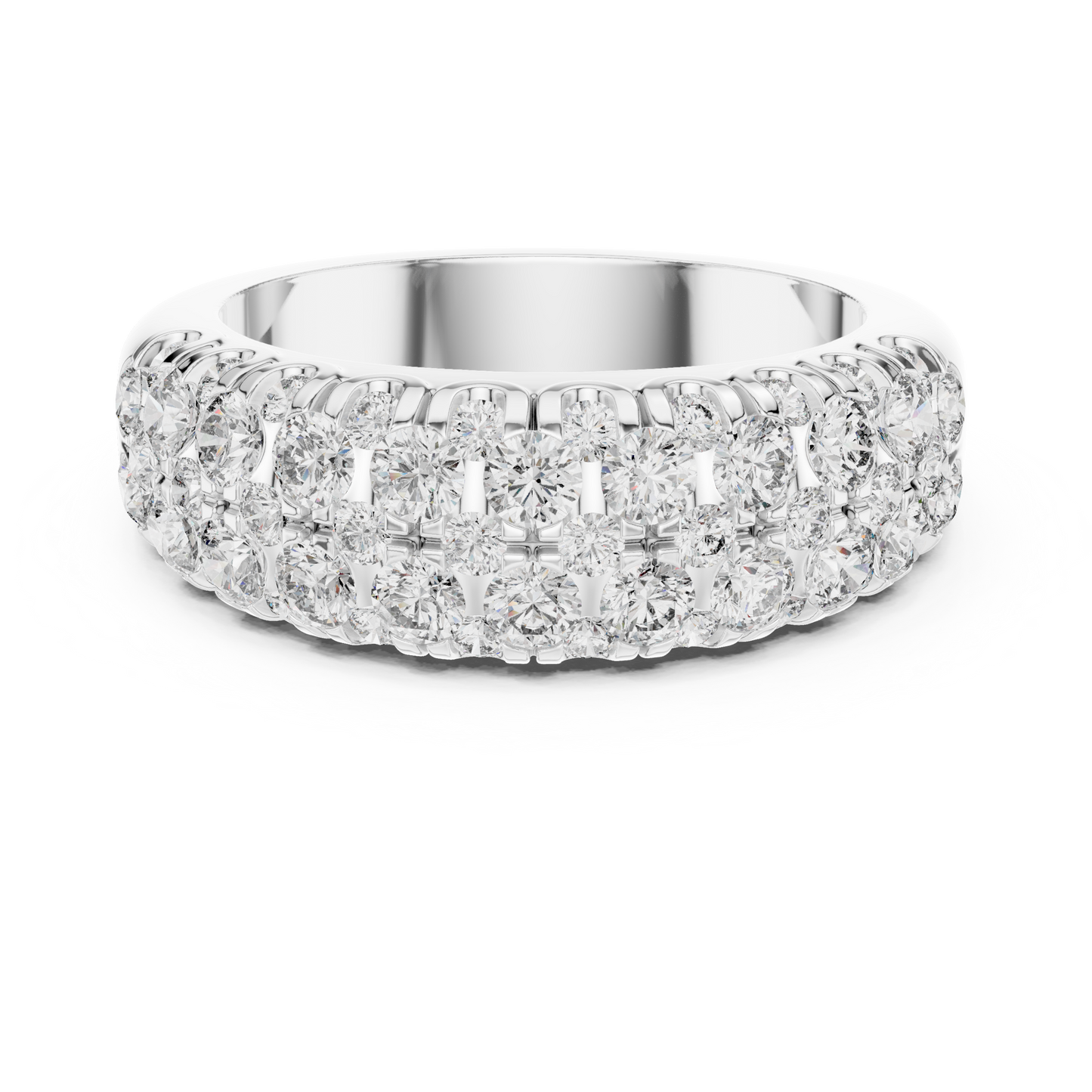 Round Halo Lab Grown Diamond Ring